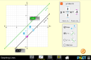 Screenshot of the simulation 直线图形