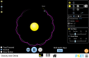 Screenshot of the simulation Gravity and Orbits_重力與軌道