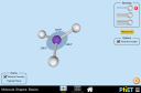 Screenshot of the simulation 分子形状:基础