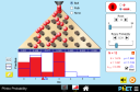 Screenshot of the simulation Plinko Probability_二項分佈彈珠台機率